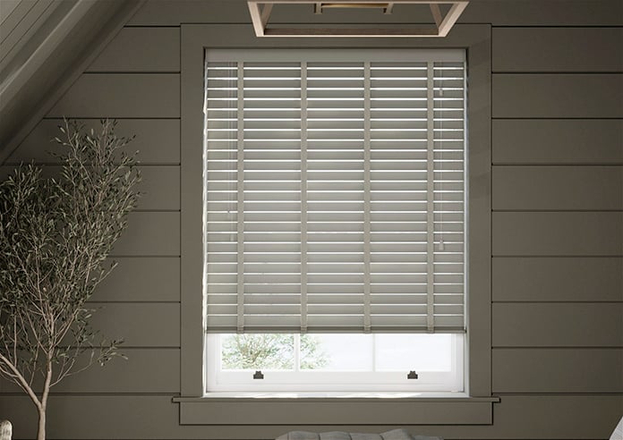 Ecowood Deluxe, Urban Greige Satin - Twist&Fit Venetian Blind - Image 3